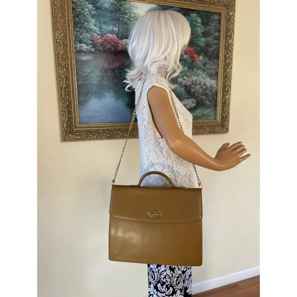 Vintage Coach Madison Drake Briefcase 4420 Italy 1996